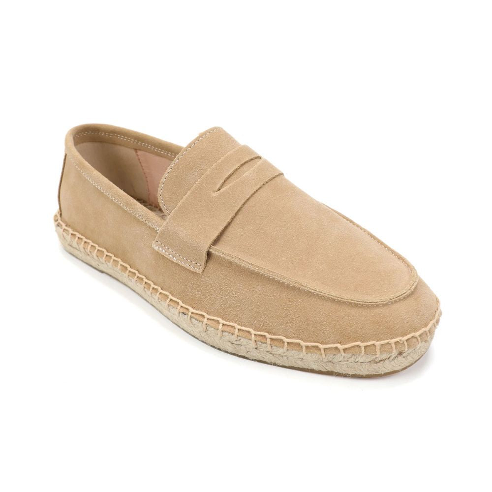 Suede Coastal Luxury Loafer Espadrille