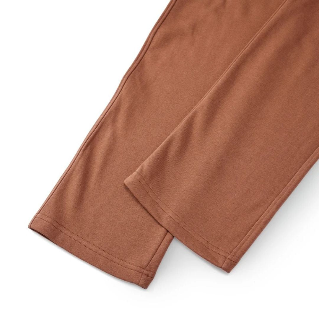Lightweight Straight-Leg Sweatpants with Adjustable Drawstring