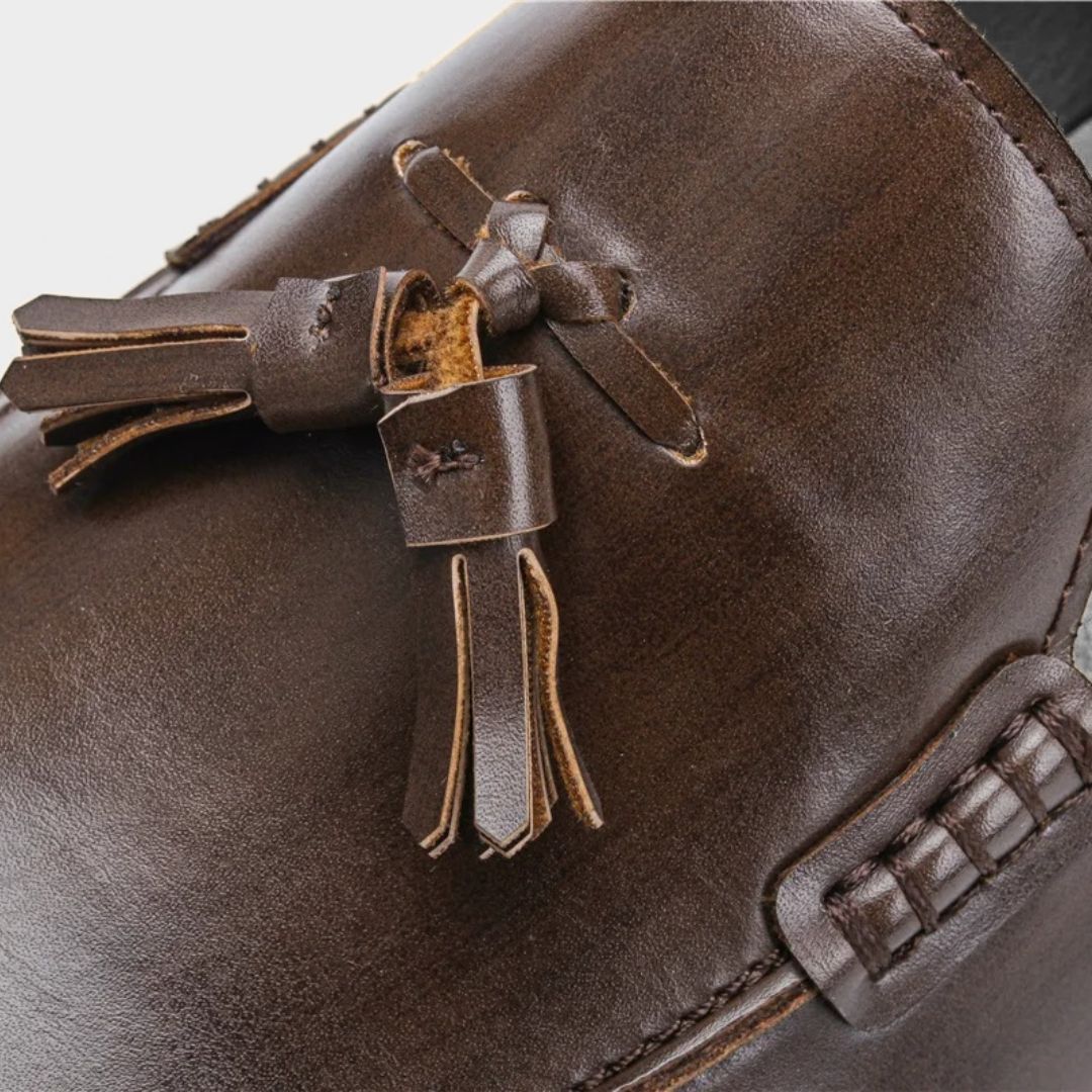 Classic Leather Twin-Tassel Loafers
