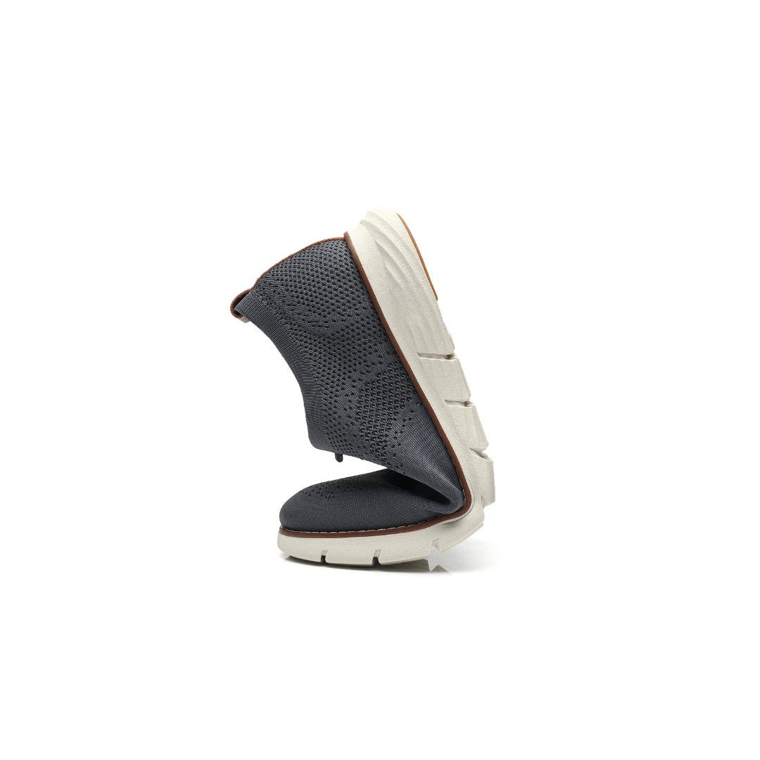 Lightweight Knit Mesh Soft Sole Oxford Style Trainers