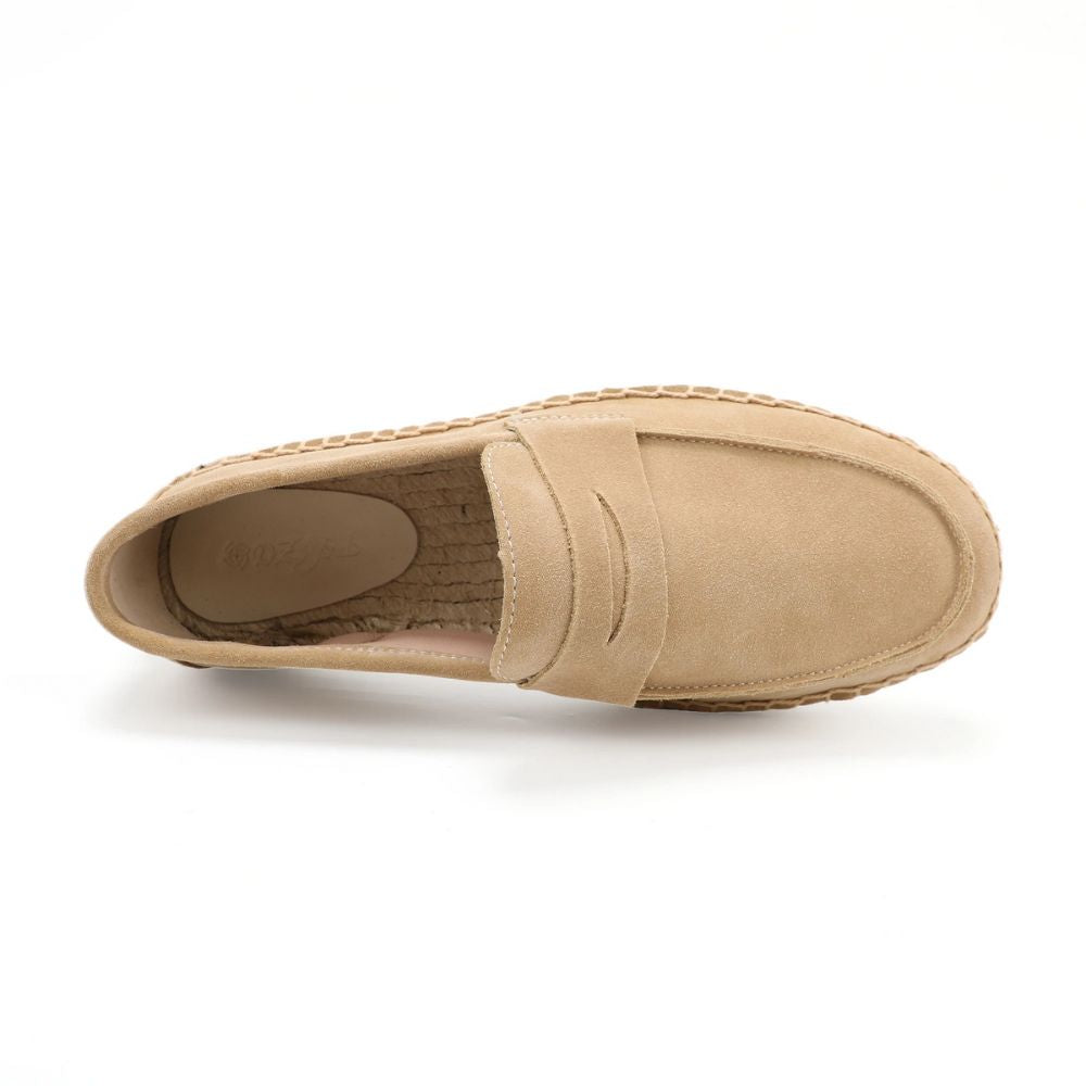 Suede Coastal Luxury Loafer Espadrille