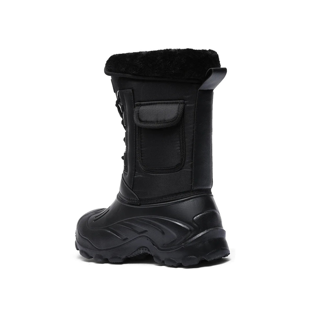 Heavy Waterproof Winter Snow Boots with Plush Inner Boot