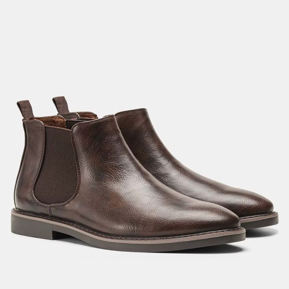 Retro Slip-On Chelsea Boots