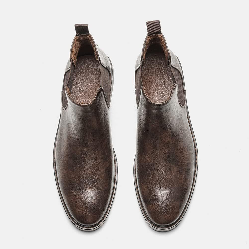 Retro Slip-On Chelsea Boots