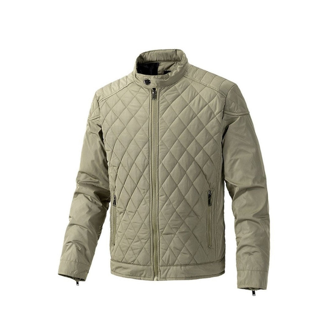 Quilted Lightweight Bomber Jacket
