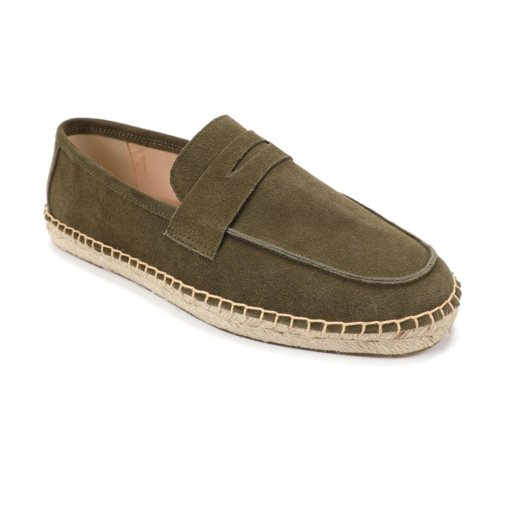 Suede Coastal Luxury Loafer Espadrille