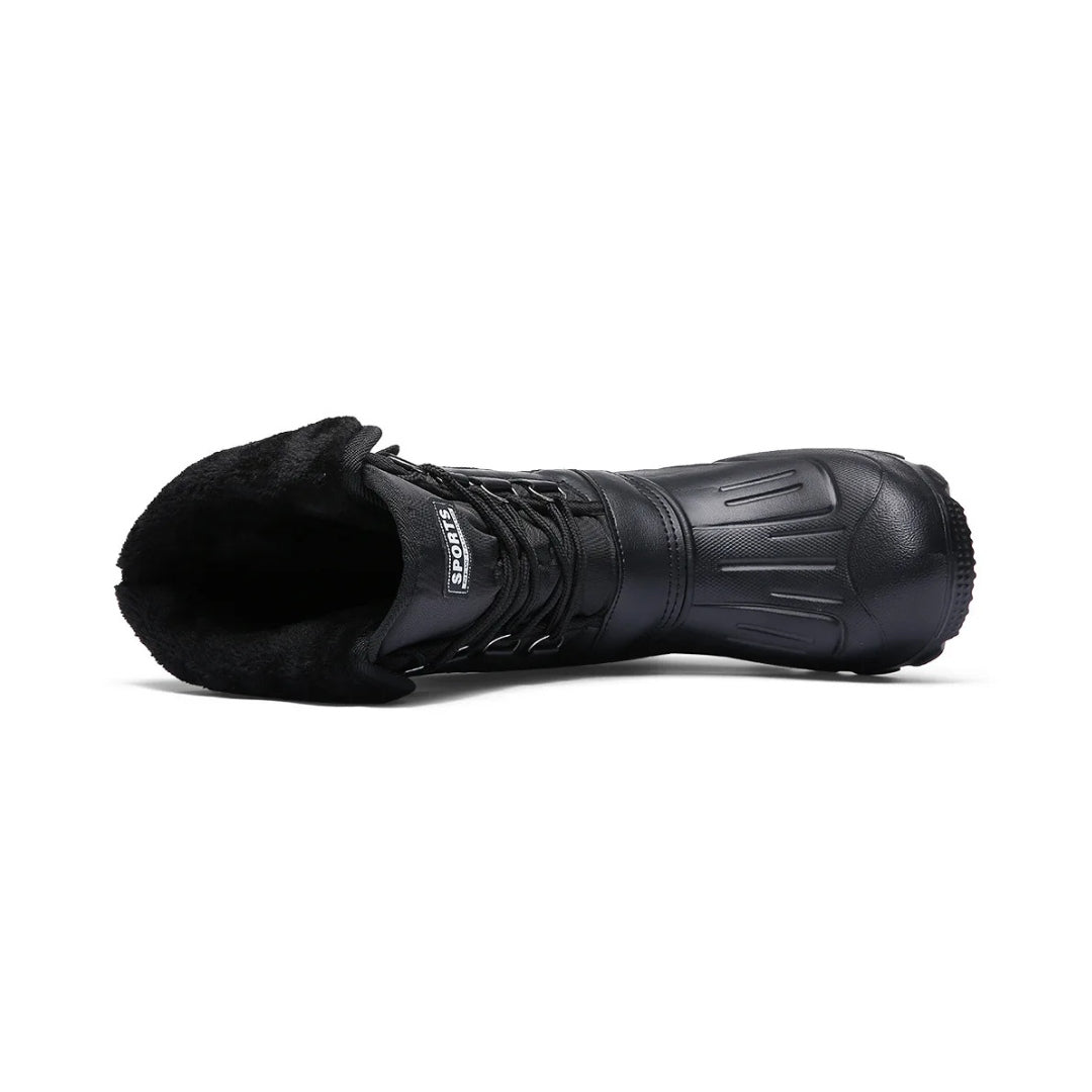 Heavy Waterproof Winter Snow Boots with Plush Inner Boot