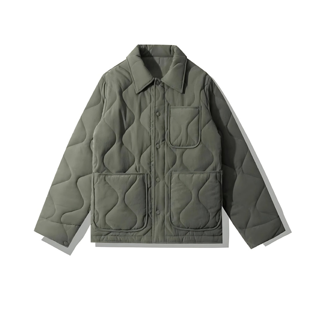 Quilted Cotton Padded Jacket