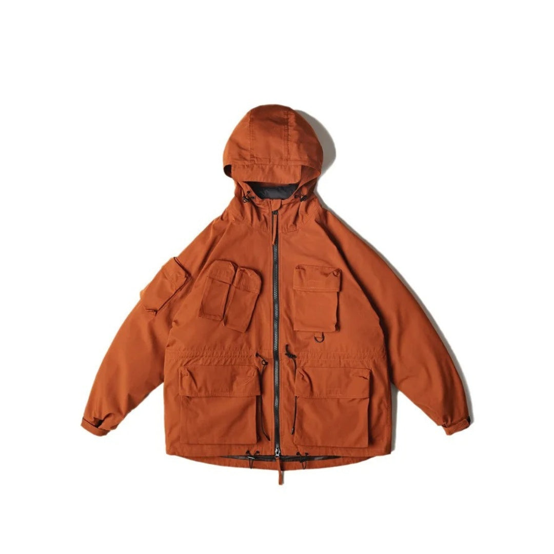Waterproof Tactical Parka with Detachable Hood