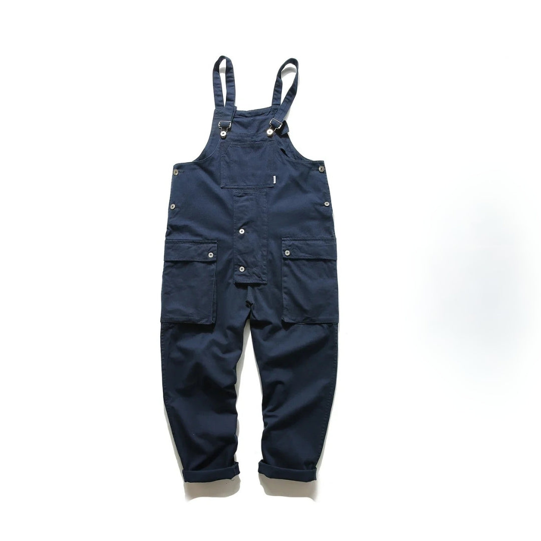 Multi-Pocket Cargo Jumpsuit