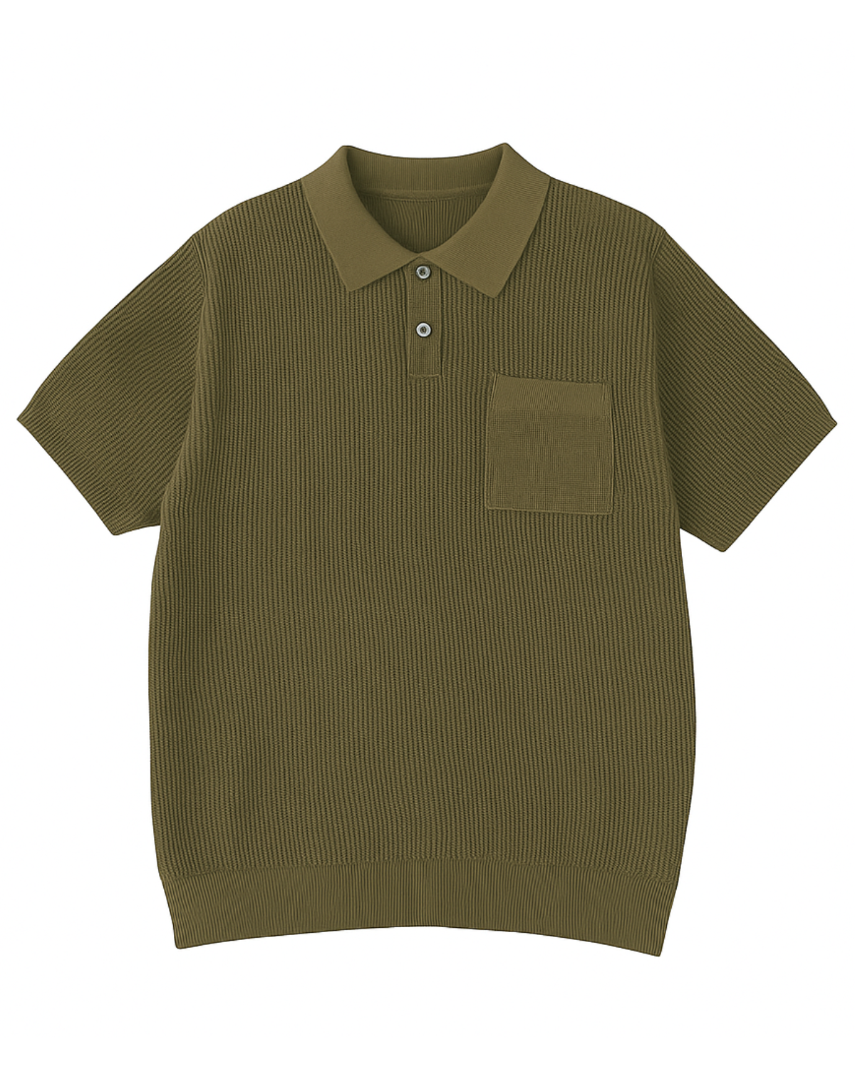 Breathable Cotton Blend Polo