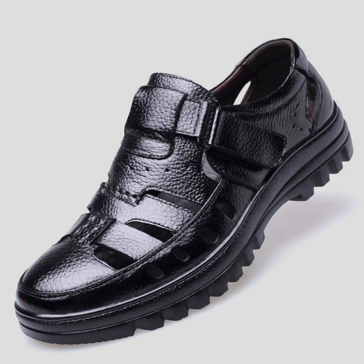 Leather Strap Sandal Shoes