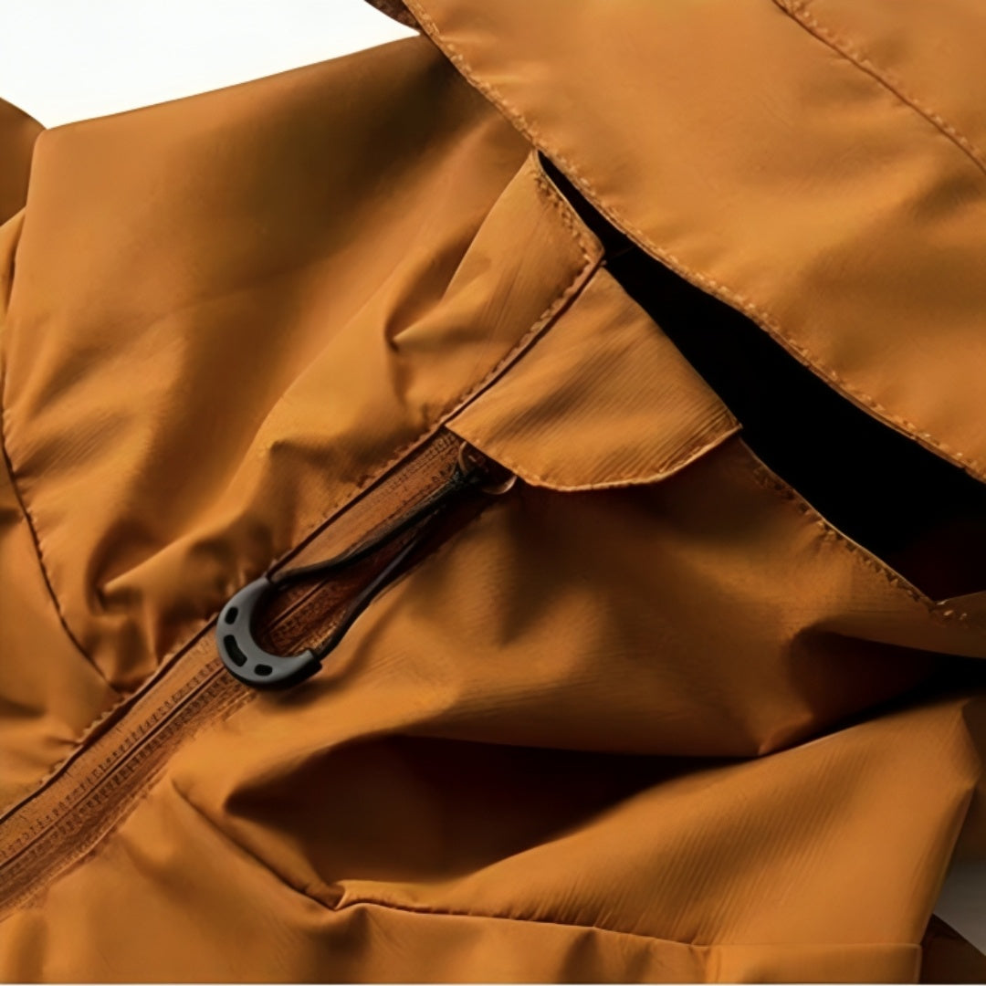 Water-Windproof Hooded Storm Utility Jacket