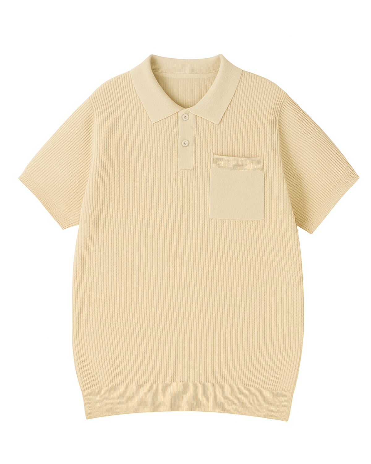 Breathable Cotton Blend Polo