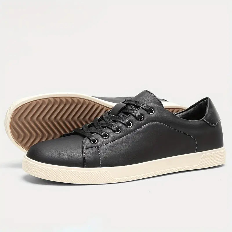 Low Top Leather Business Casual Sneakers