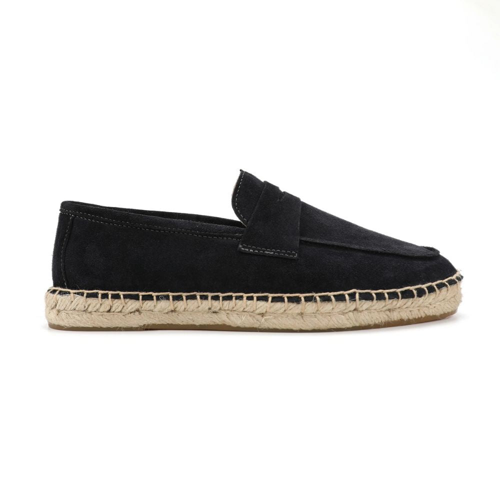 Suede Coastal Luxury Loafer Espadrille
