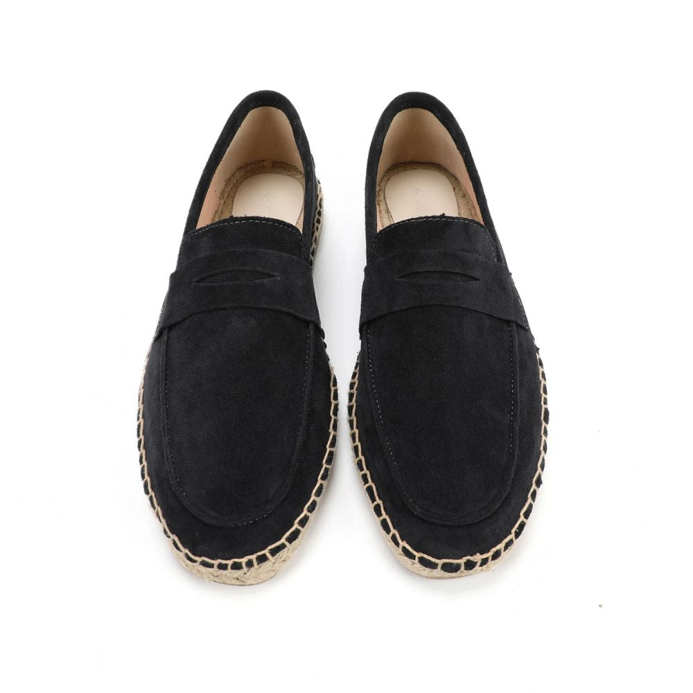 Suede Coastal Luxury Loafer Espadrille