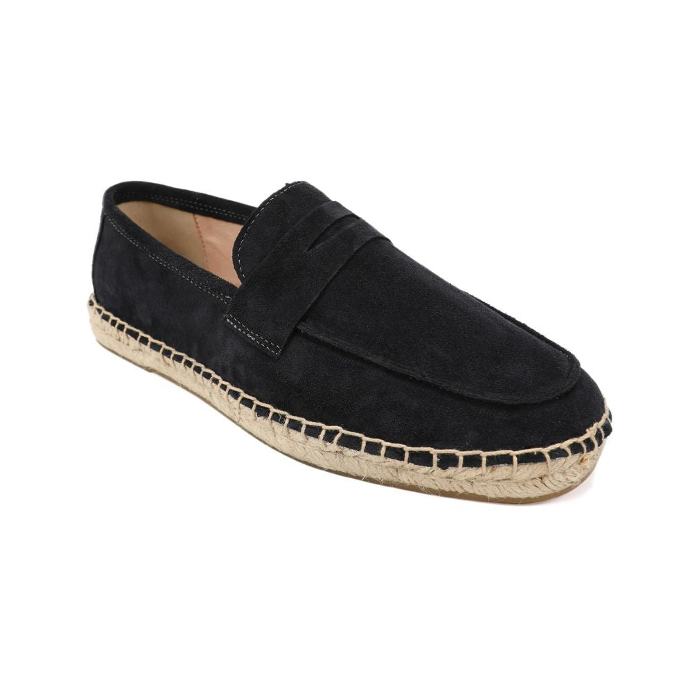 Suede Coastal Luxury Loafer Espadrille