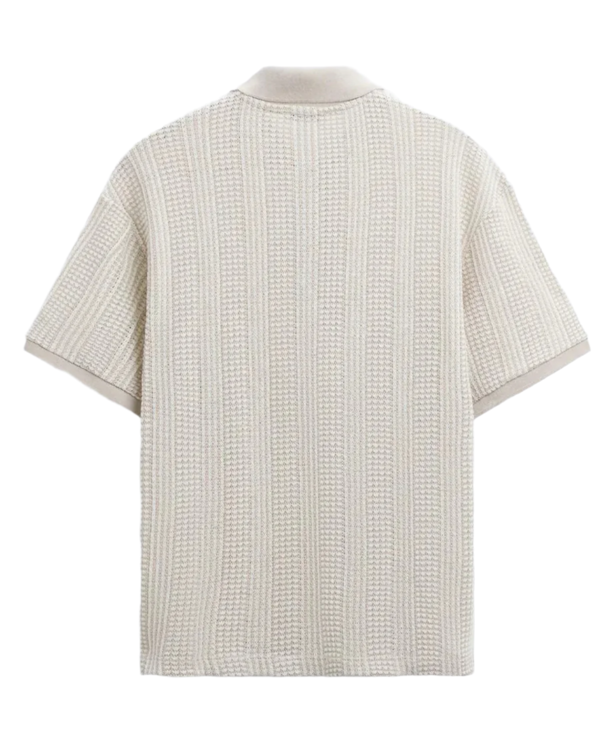 Structured Half-Zip Polo