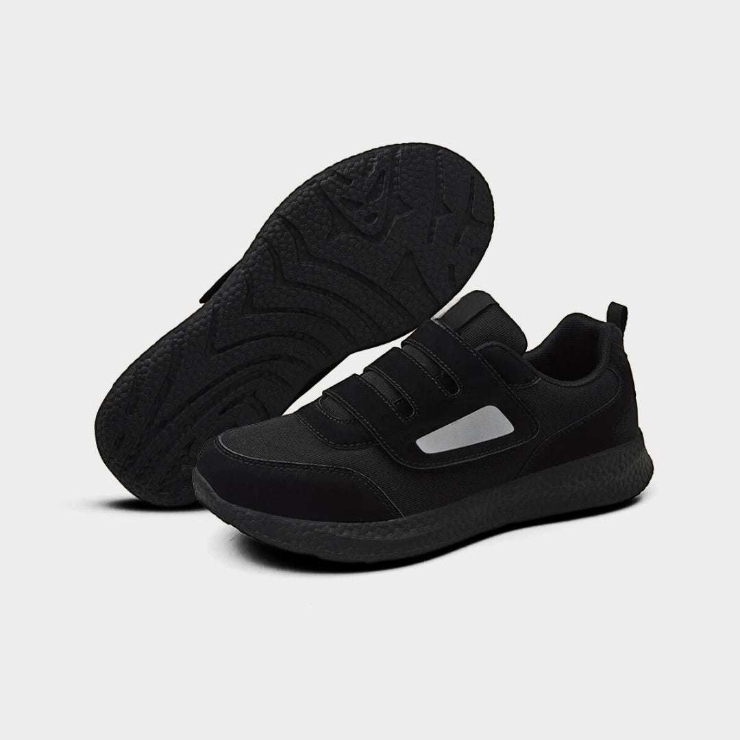 Wide-fit Comfort Mesh Trainers with Support Sole