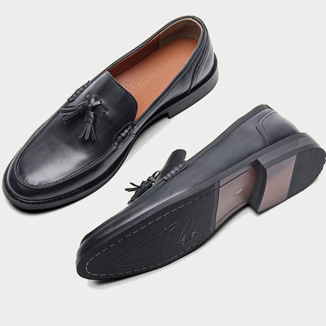 Classic Leather Twin-Tassel Loafers