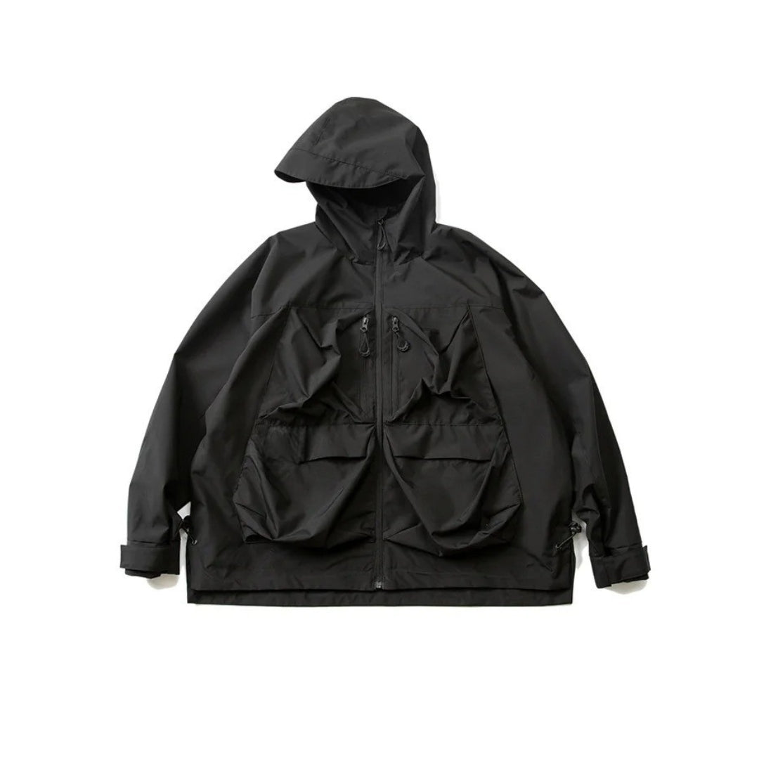 Water-Windproof Hooded Storm Utility Jacket