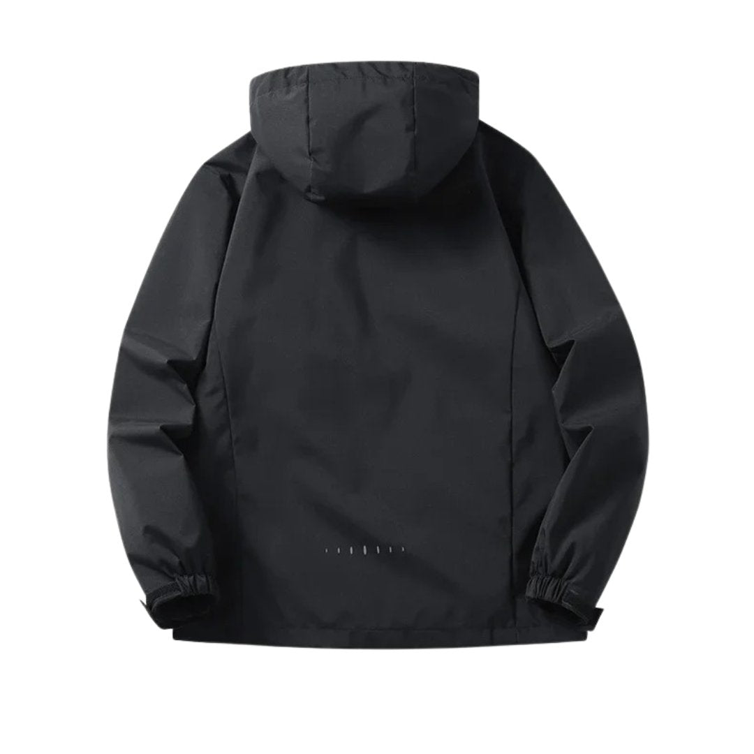 Waterproof-Windbreaker with Detachable Hood