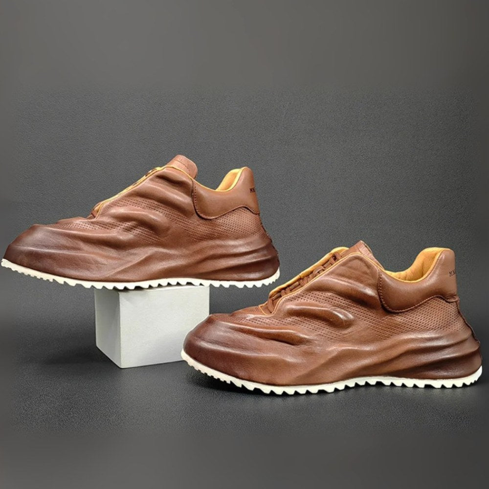 Molten Stone Leather Runners