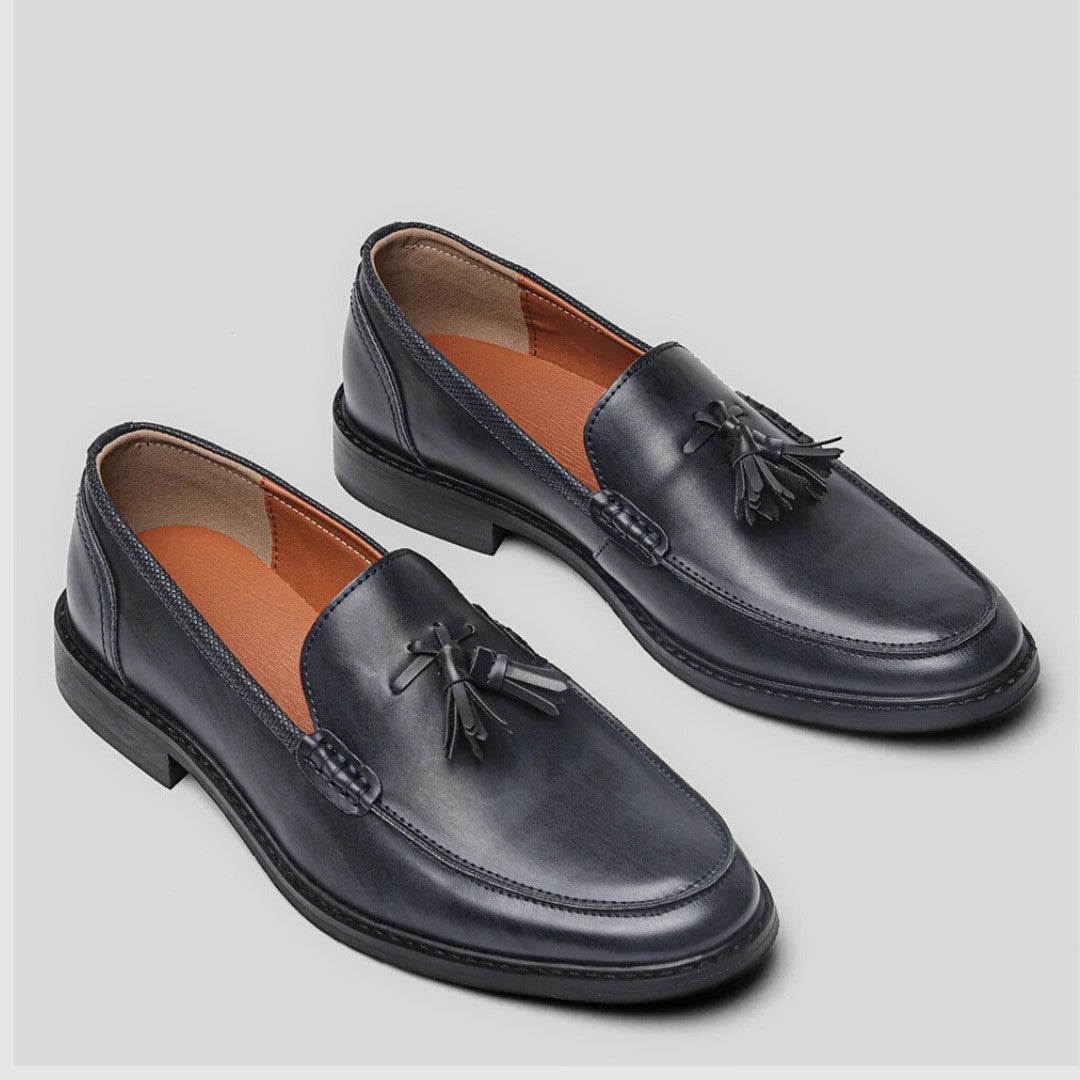 Classic Leather Twin-Tassel Loafers