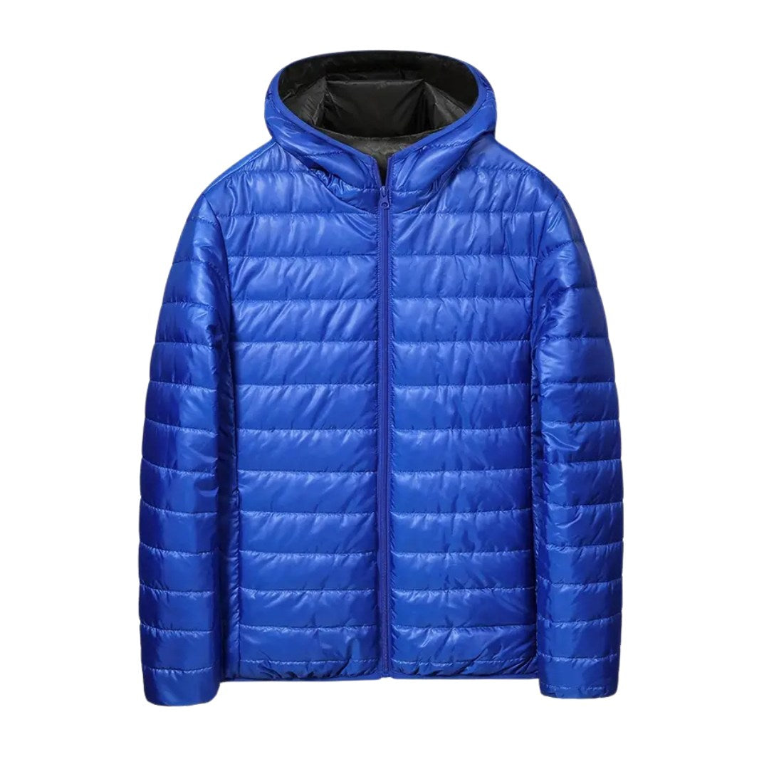 Tailored Fit Puffer Nylon Jacket