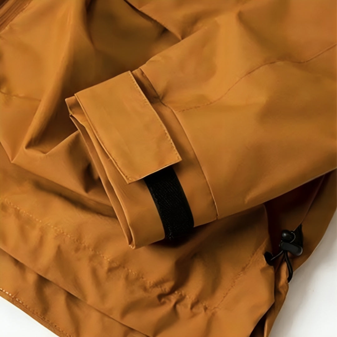 Water-Windproof Hooded Storm Utility Jacket