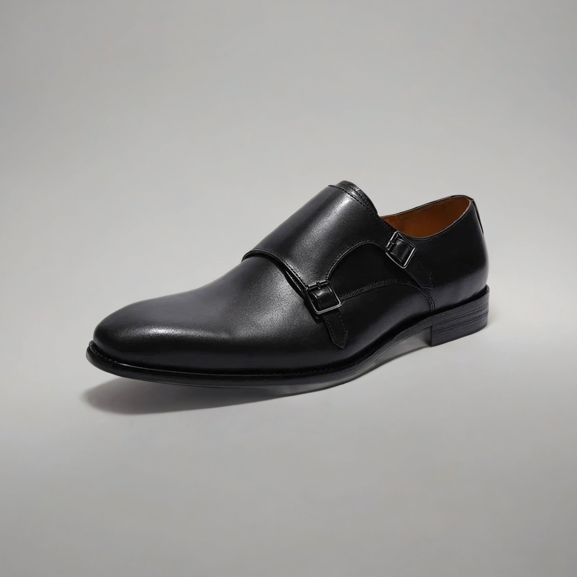 Dress Leather Monk Strap Oxfords