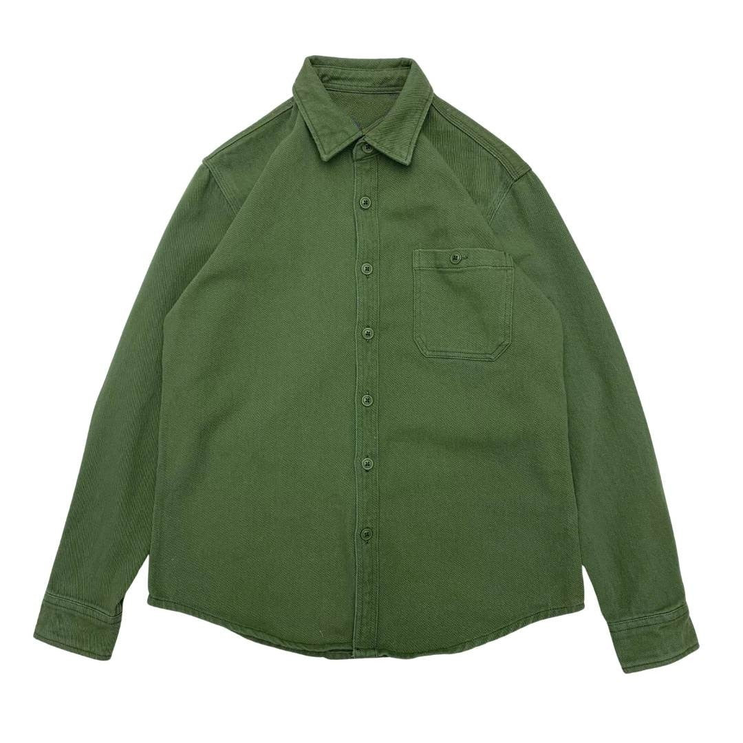 Earth Tone Heavy Cotton Oversized Shirt
