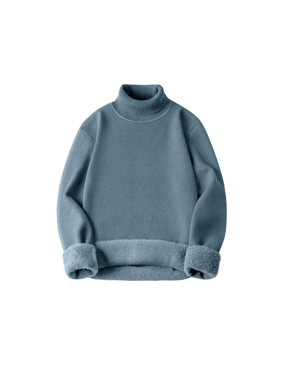 Thickened Knit Turtleneck Jumper