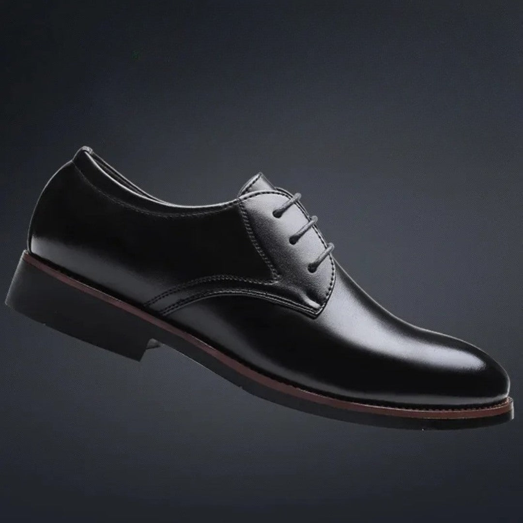 Classic Smooth-Finish Business Derby Shoes