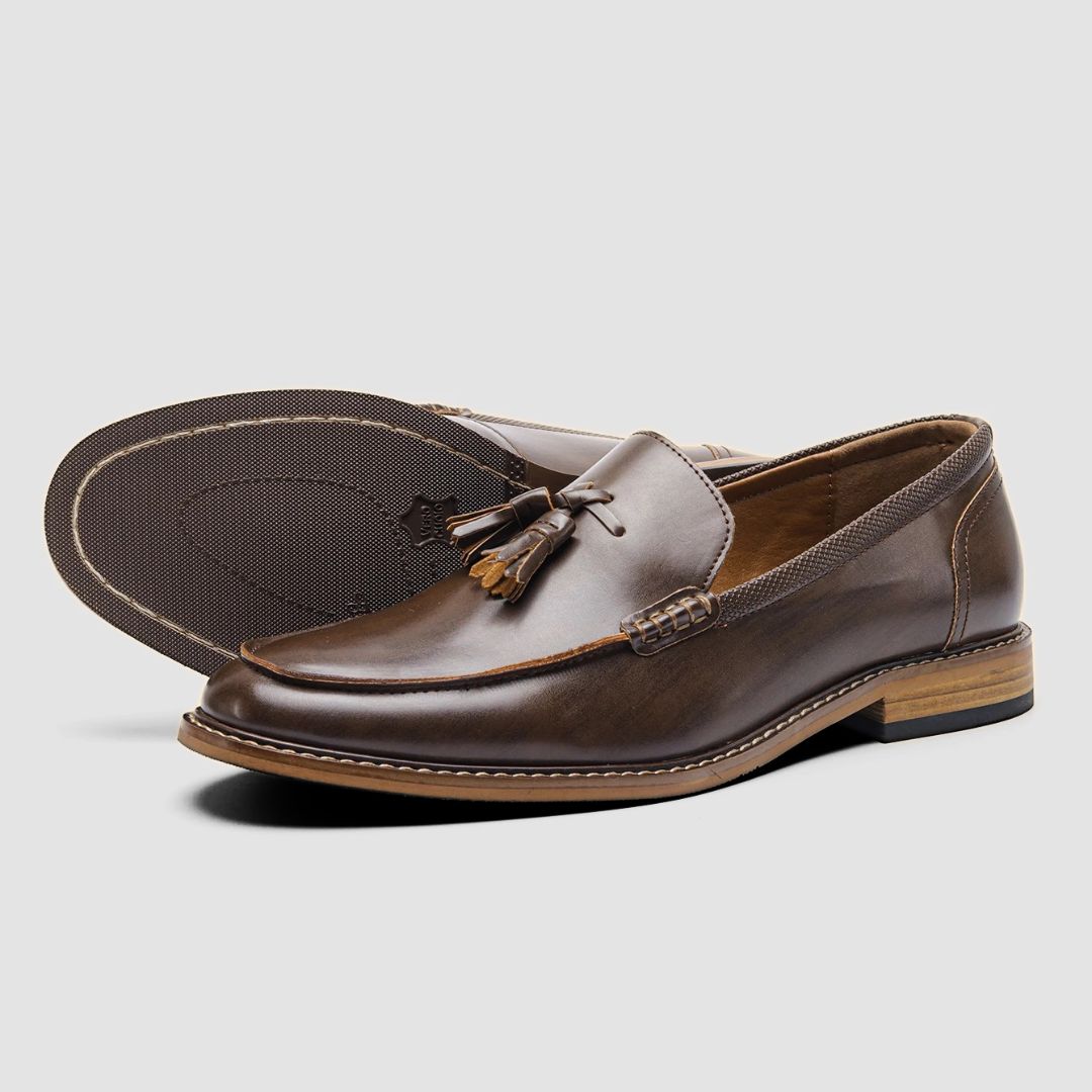 Classic Leather Twin-Tassel Loafers