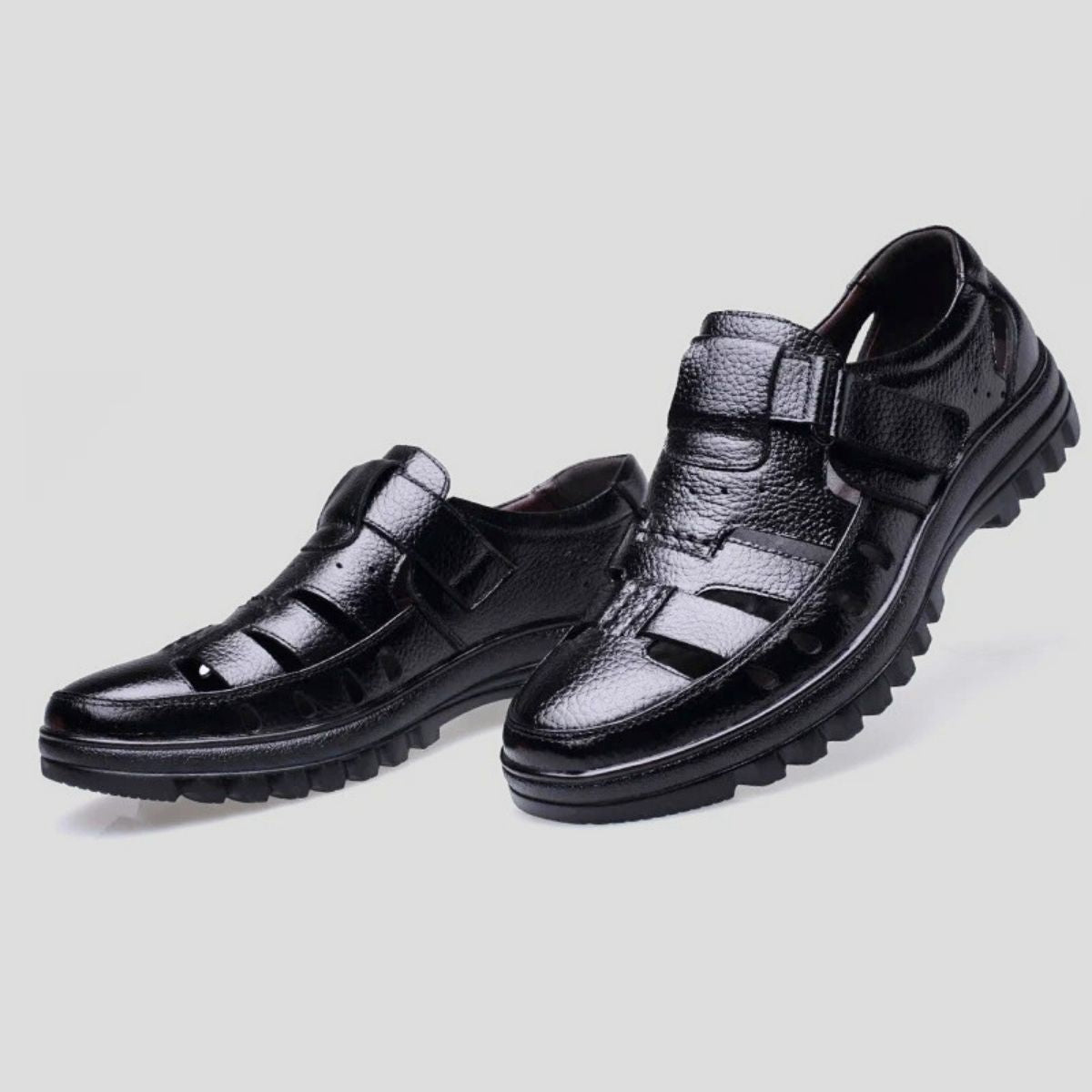 Leather Strap Sandal Shoes