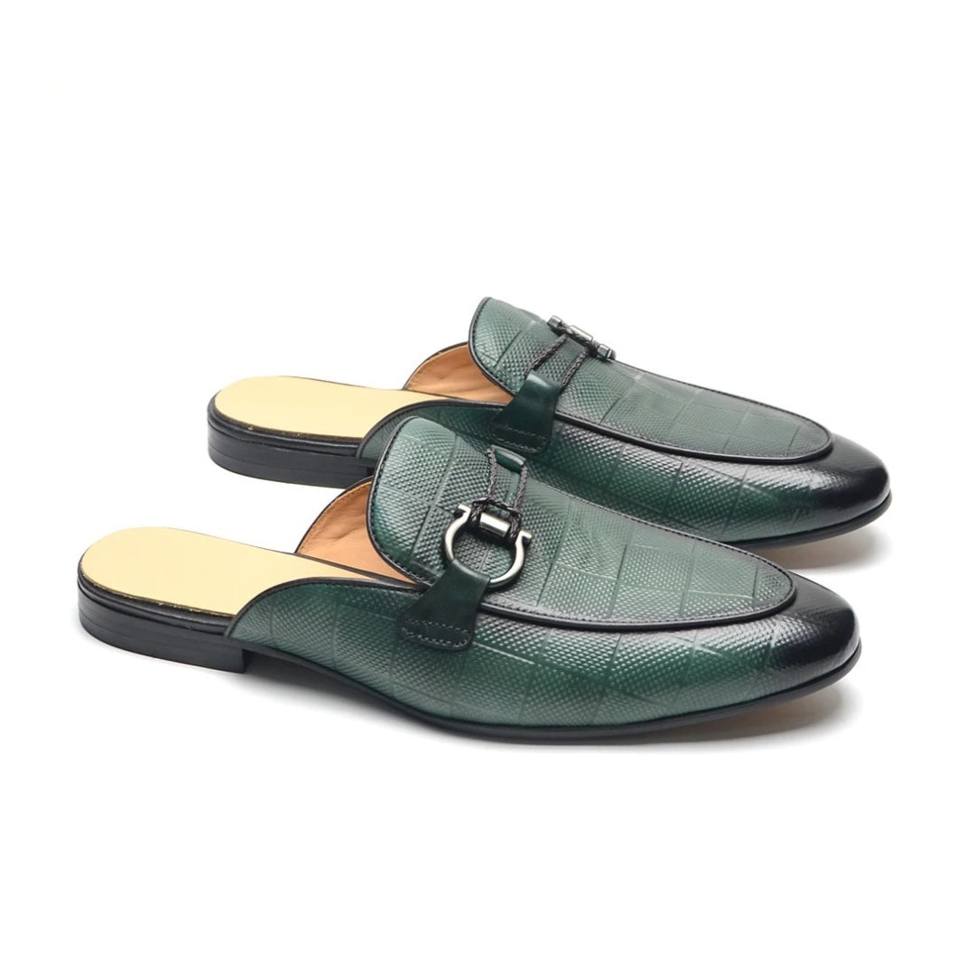 Classic Leather Horsebit Mules