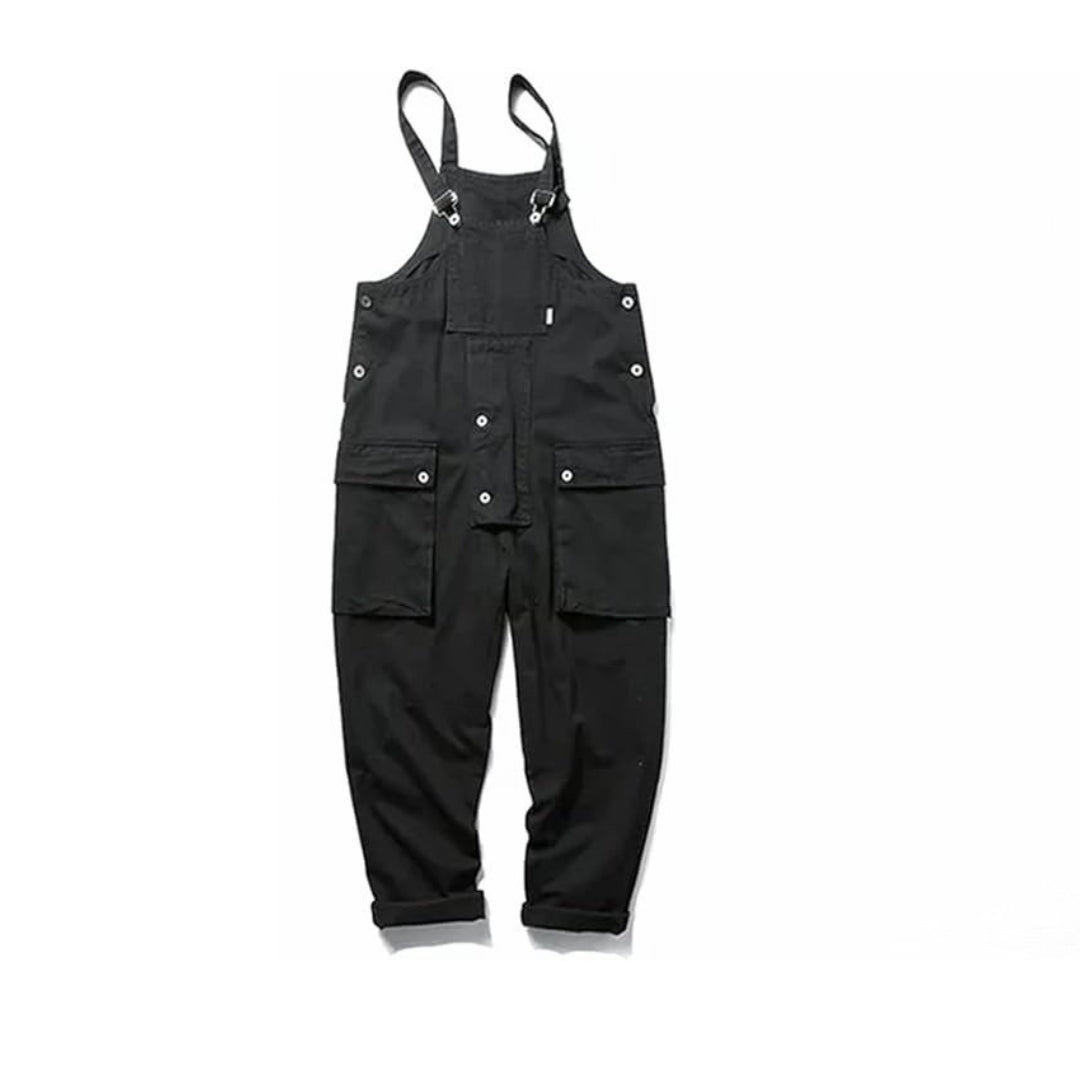 Multi-Pocket Cargo Jumpsuit