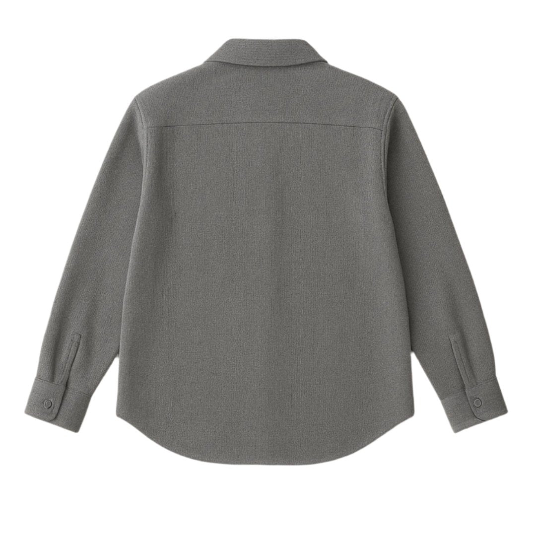 Corduroy Fleece Zip Jacket