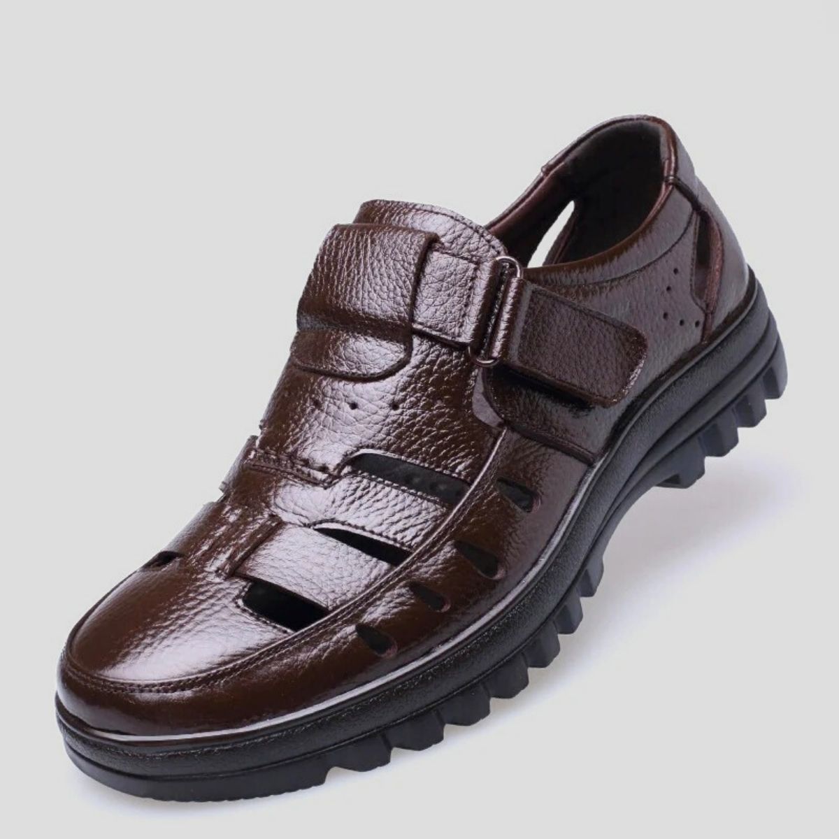 Leather Strap Sandal Shoes
