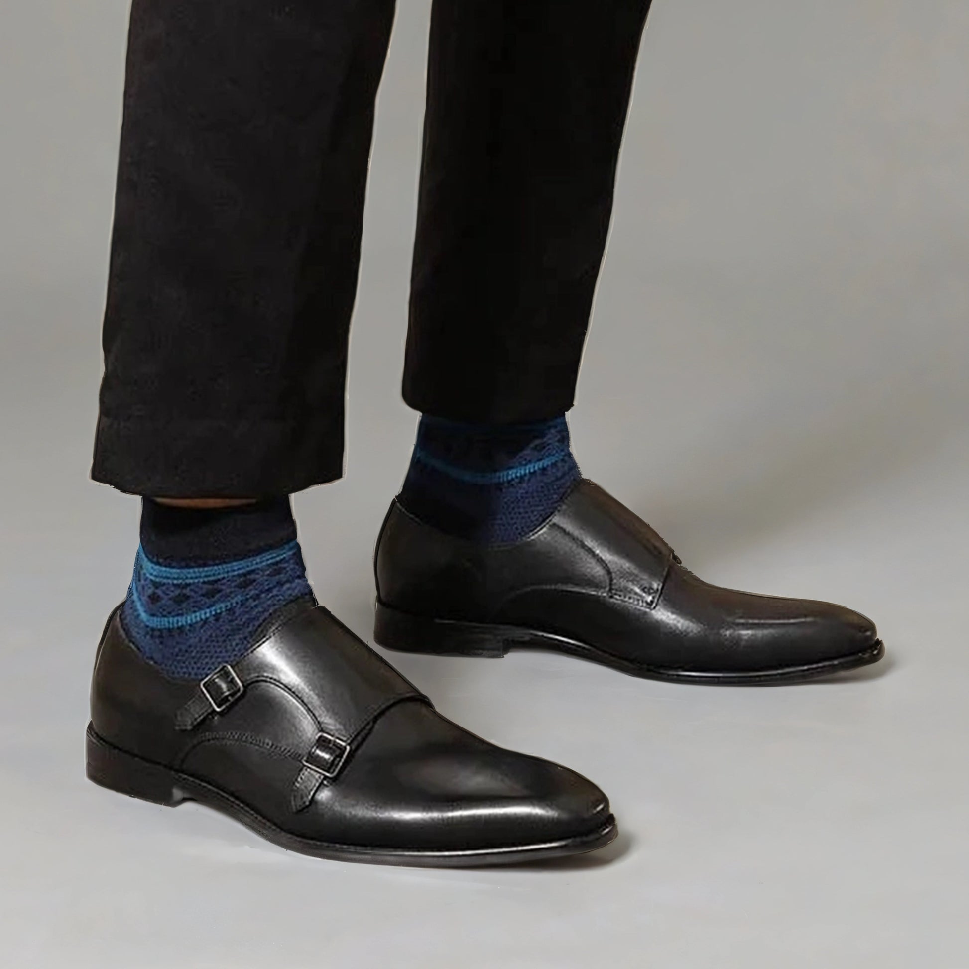Dress Leather Monk Strap Oxfords