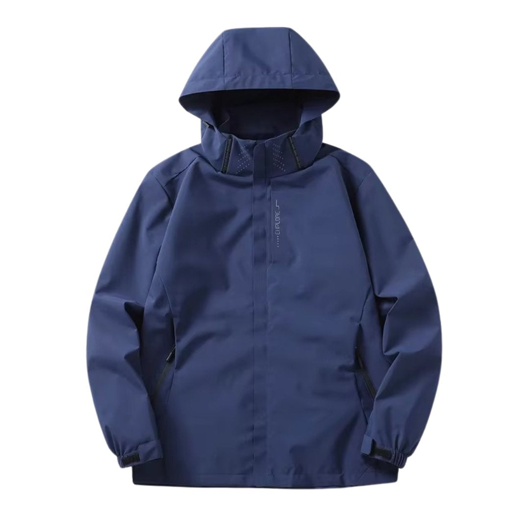 Waterproof-Windbreaker with Detachable Hood