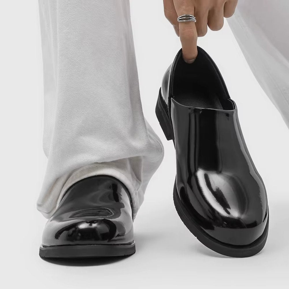 Classic Leather Moccasin Loafers