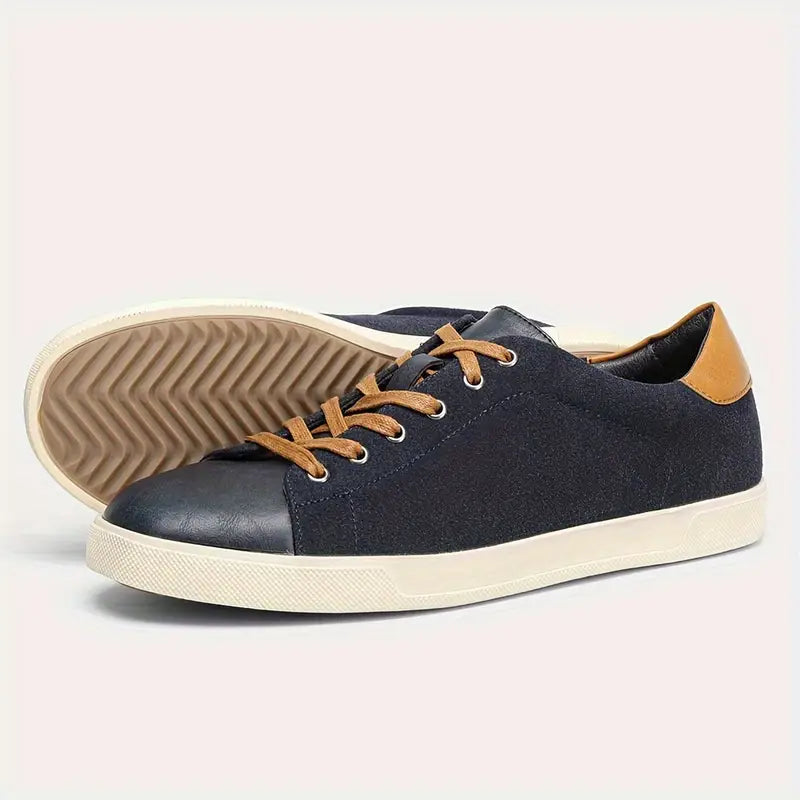 Low Top Leather Business Casual Sneakers