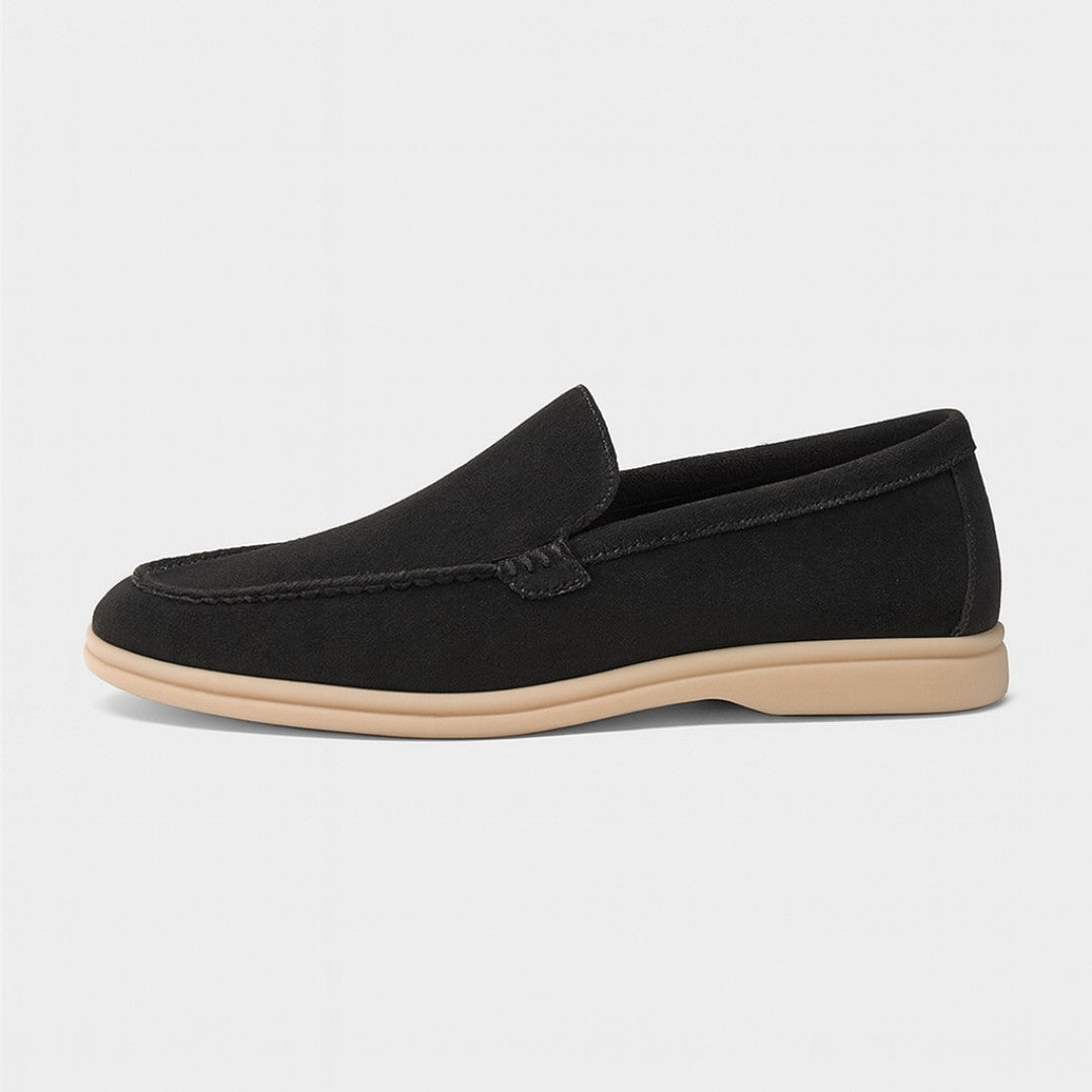Classic Comfort Sole Suede Leather Yacht Loafers
