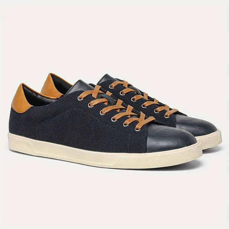 Low Top Leather Business Casual Sneakers