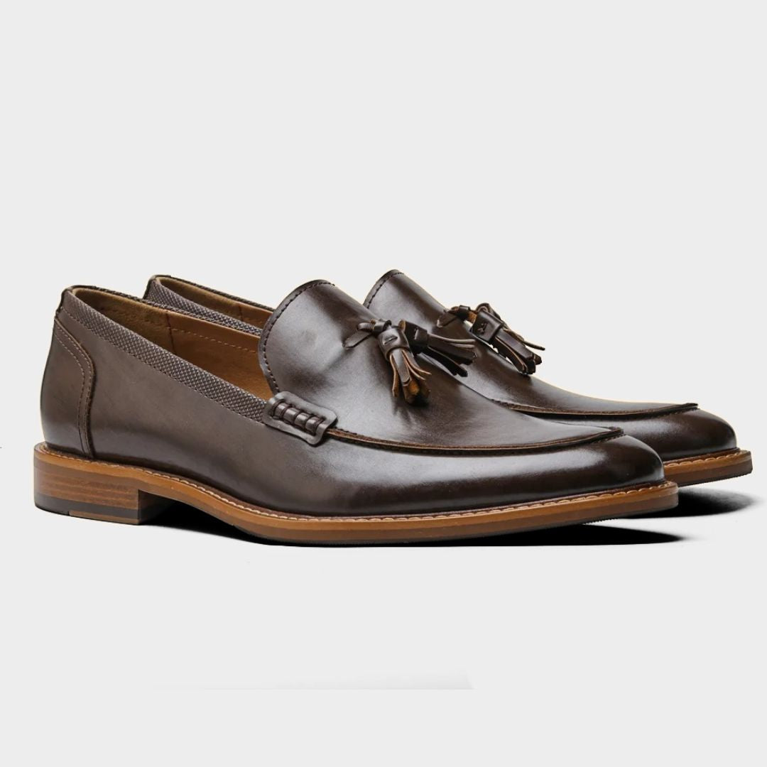 Classic Leather Twin-Tassel Loafers