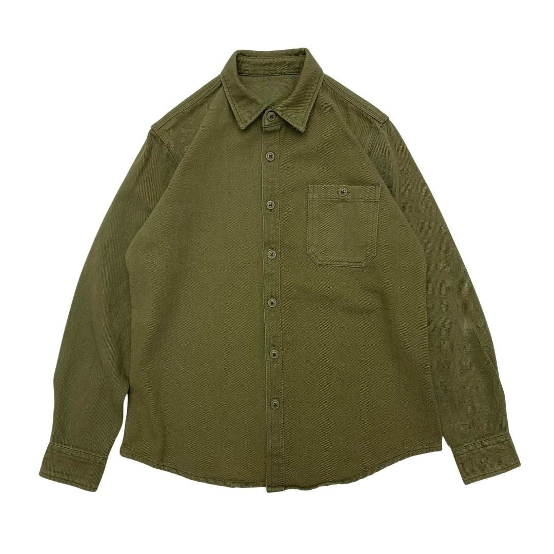 Earth Tone Heavy Cotton Oversized Shirt