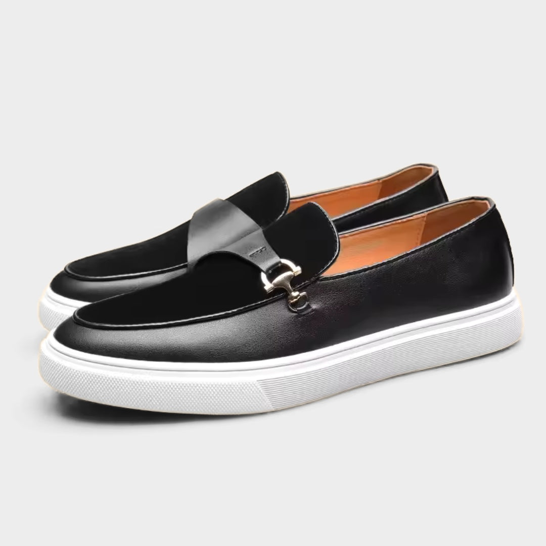 Smart Casual Suede Penny Slip-On Loafers